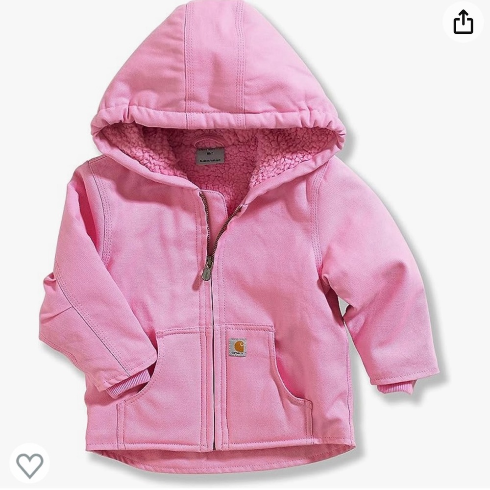 Carhartt Pink Toddler Jacket